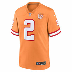 Emeka Egbuka Tampa Bay Buccaneers Alternate 2 50th Season Game Jersey - Creamsicle