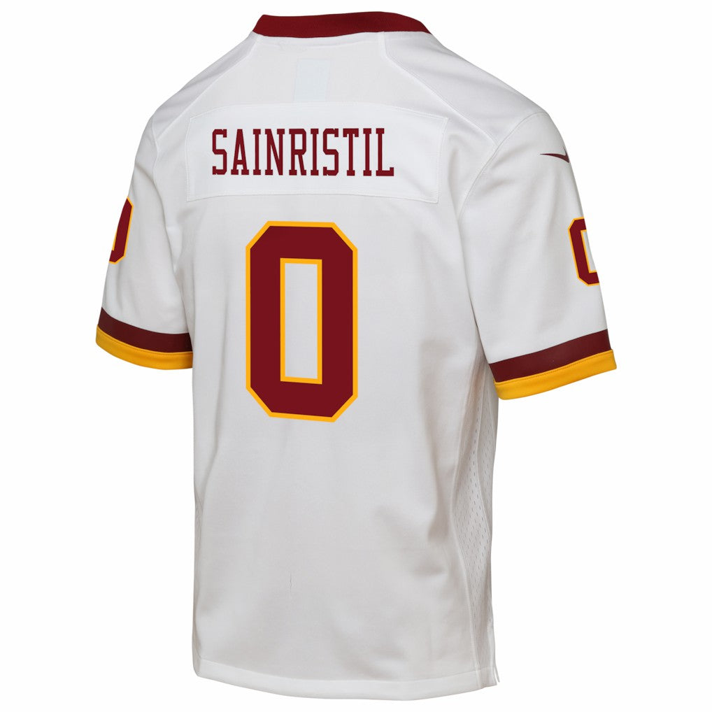 Mike Sainristil Washington Commanders Youth Alternate 2 Game Jersey - White