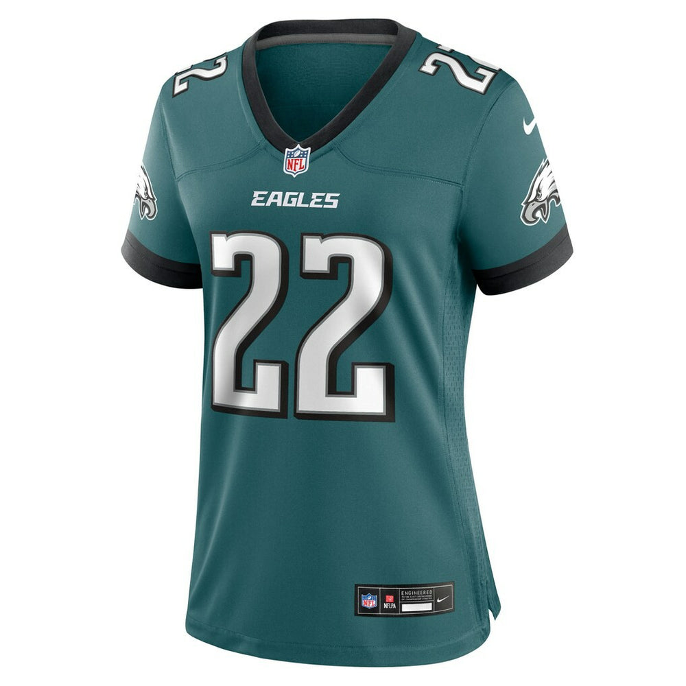 Mac McWilliams Philadelphia Eagles Women's Team Game Jersey - Midnight Green