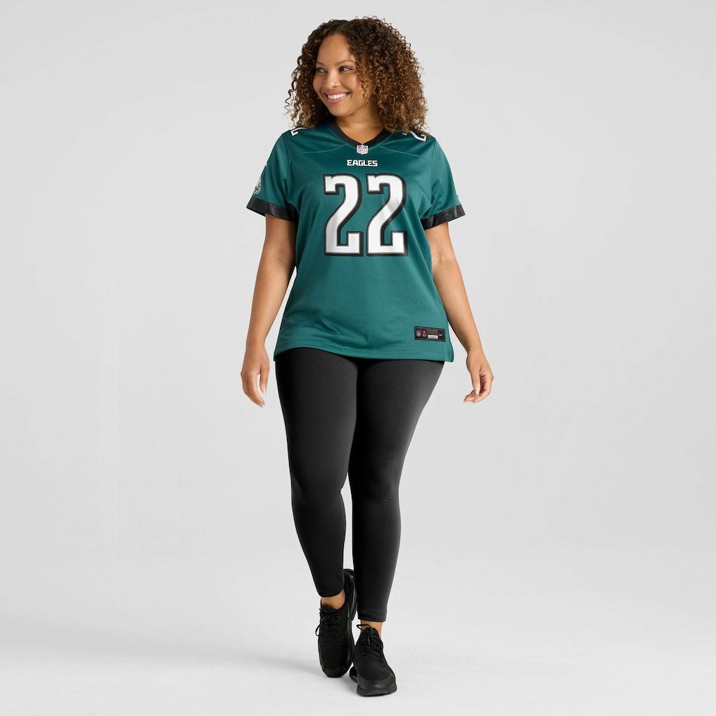 Mac McWilliams Philadelphia Eagles Women's Team Game Jersey - Midnight Green