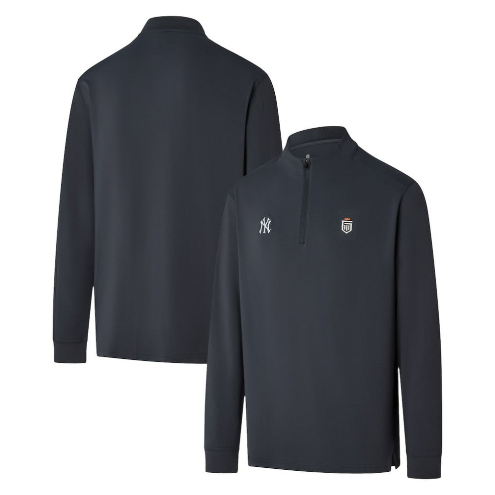 New York Yankees Greatness Wins By Derek Jeter Performance Training Quarter-Zip Top Navy