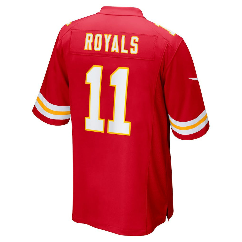 Jalen Royals Kansas City Chiefs Team Game Jersey - Red