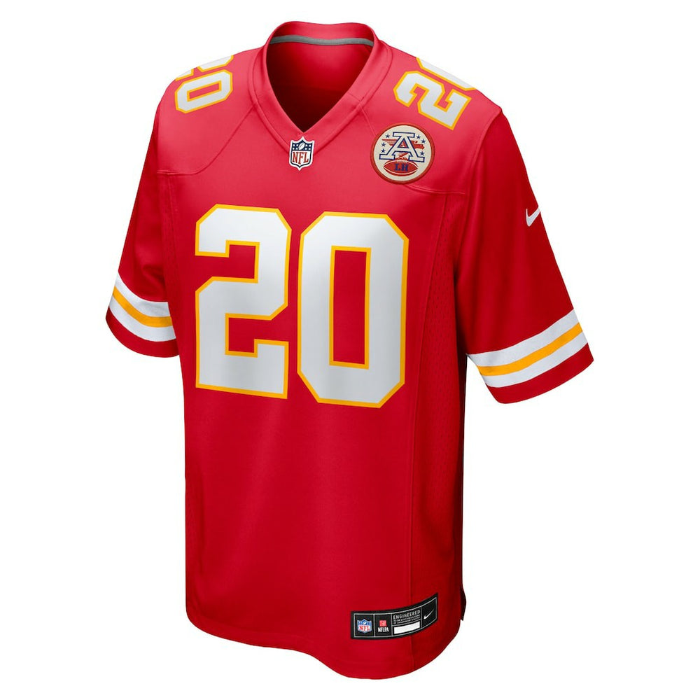 Nohl Williams Kansas City Chiefs Team Game Jersey - Red