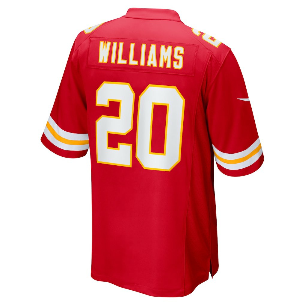 Nohl Williams Kansas City Chiefs Team Game Jersey - Red