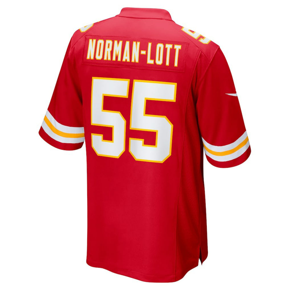 Omarr Norman-Lott Kansas City Chiefs Team Game Jersey - Red