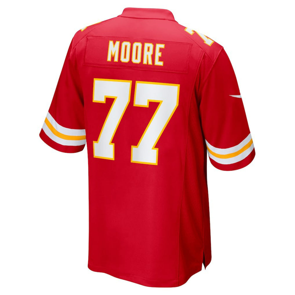 Jaylon Moore Kansas City Chiefs Team Game Jersey - Red