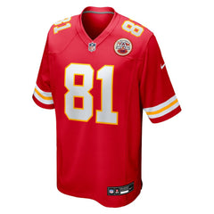 Nikko Remigio Kansas City Chiefs Team Game Jersey - Red