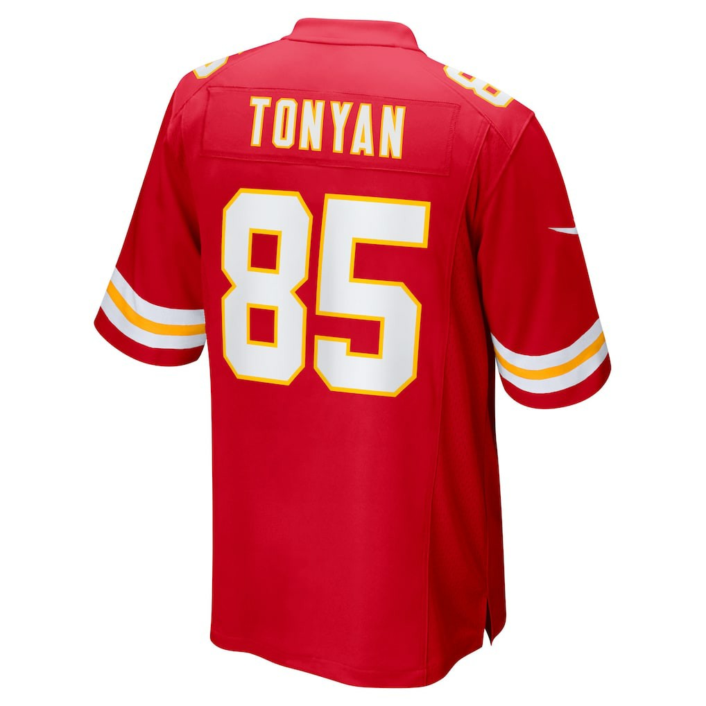 Robert Tonyan Kansas City Chiefs Team Game Jersey - Red