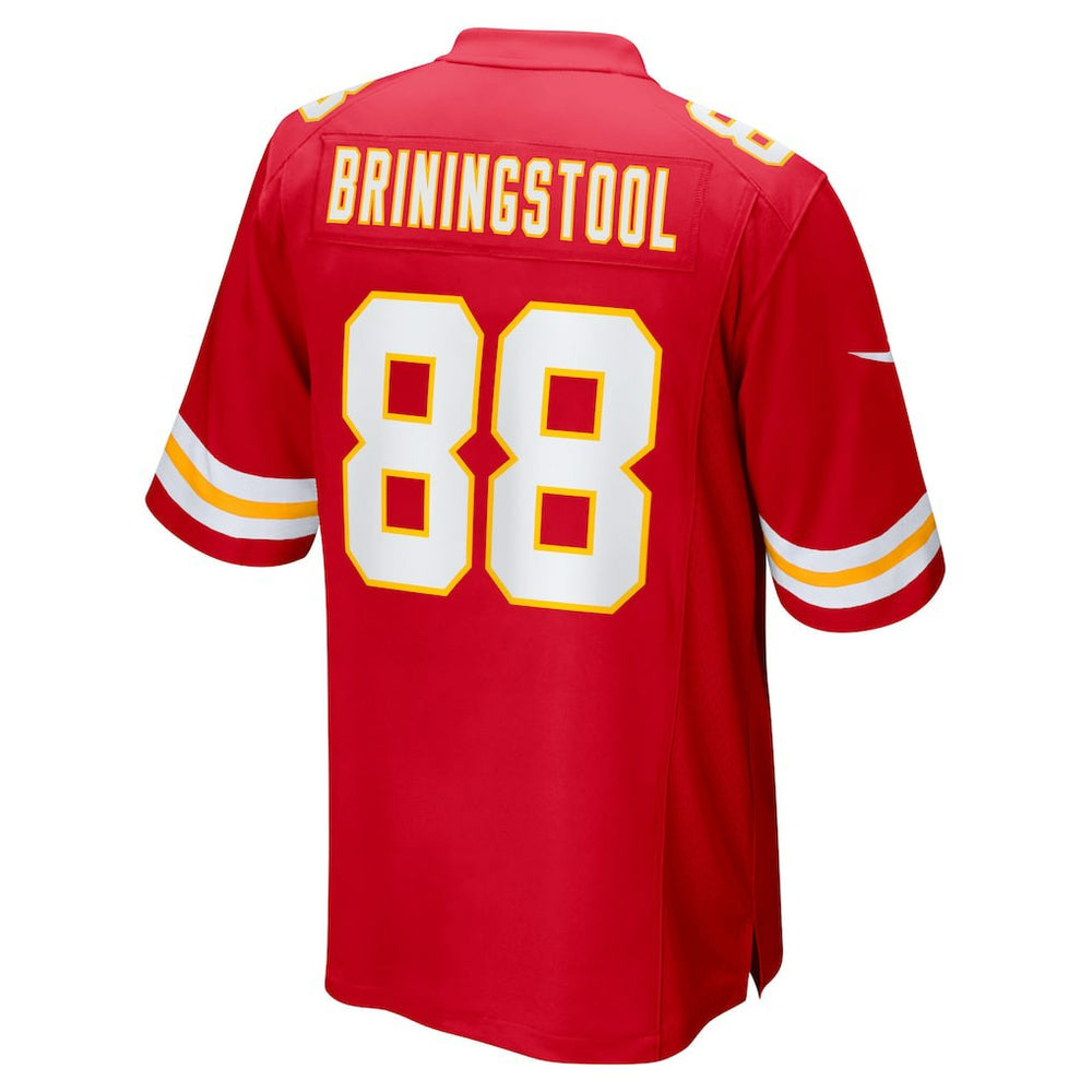 Jake Briningstool Kansas City Chiefs Team Game Jersey - Red