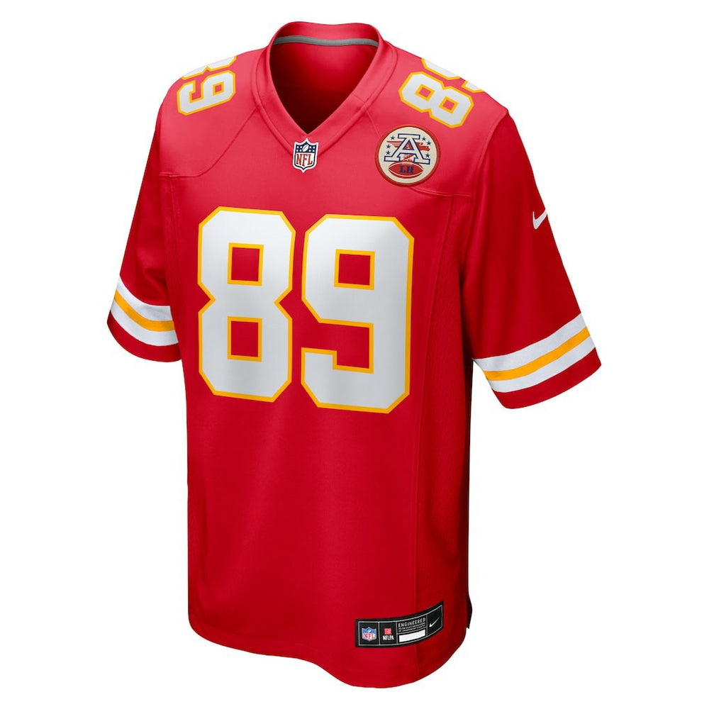 Jason Brownlee Kansas City Chiefs Team Game Jersey - Red