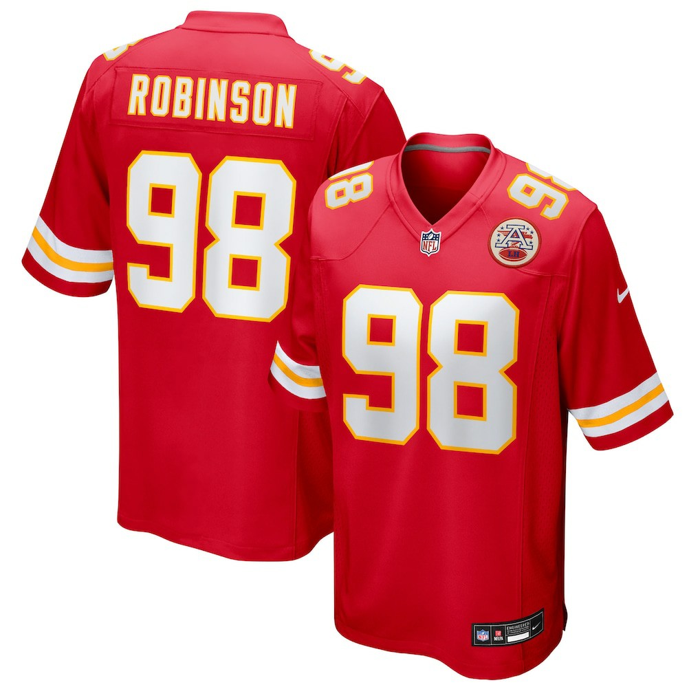 Janarius Robinson Kansas City Chiefs Team Game Jersey - Red
