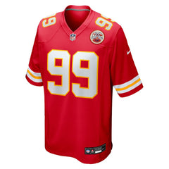 Jerry Tillery Kansas City Chiefs Team Game Jersey - Red