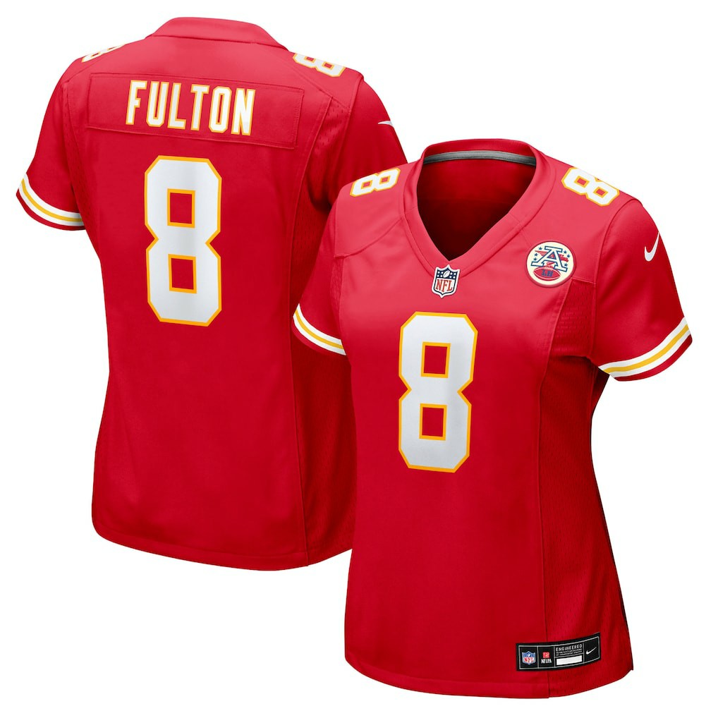 Kristian Fulton Kansas City Chiefs Women's Team Game Jersey - Red