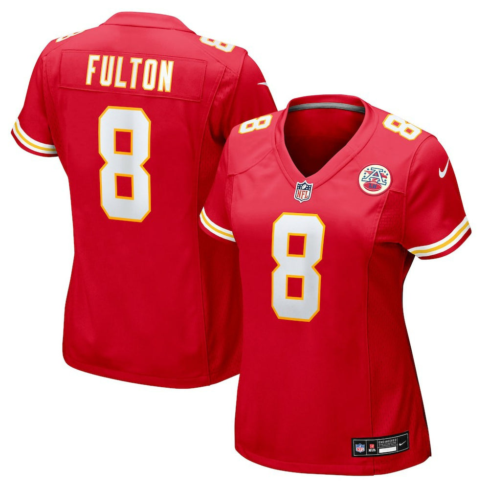 Kristian Fulton Kansas City Chiefs Women's Team Game Jersey - Red