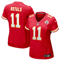 Jalen Royals Kansas City Chiefs Women's Team Game Jersey - Red