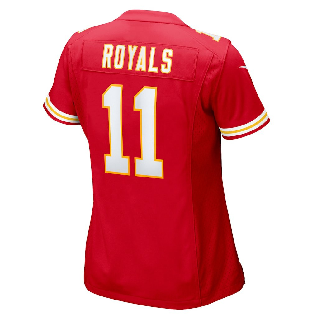 Jalen Royals Kansas City Chiefs Women's Team Game Jersey - Red