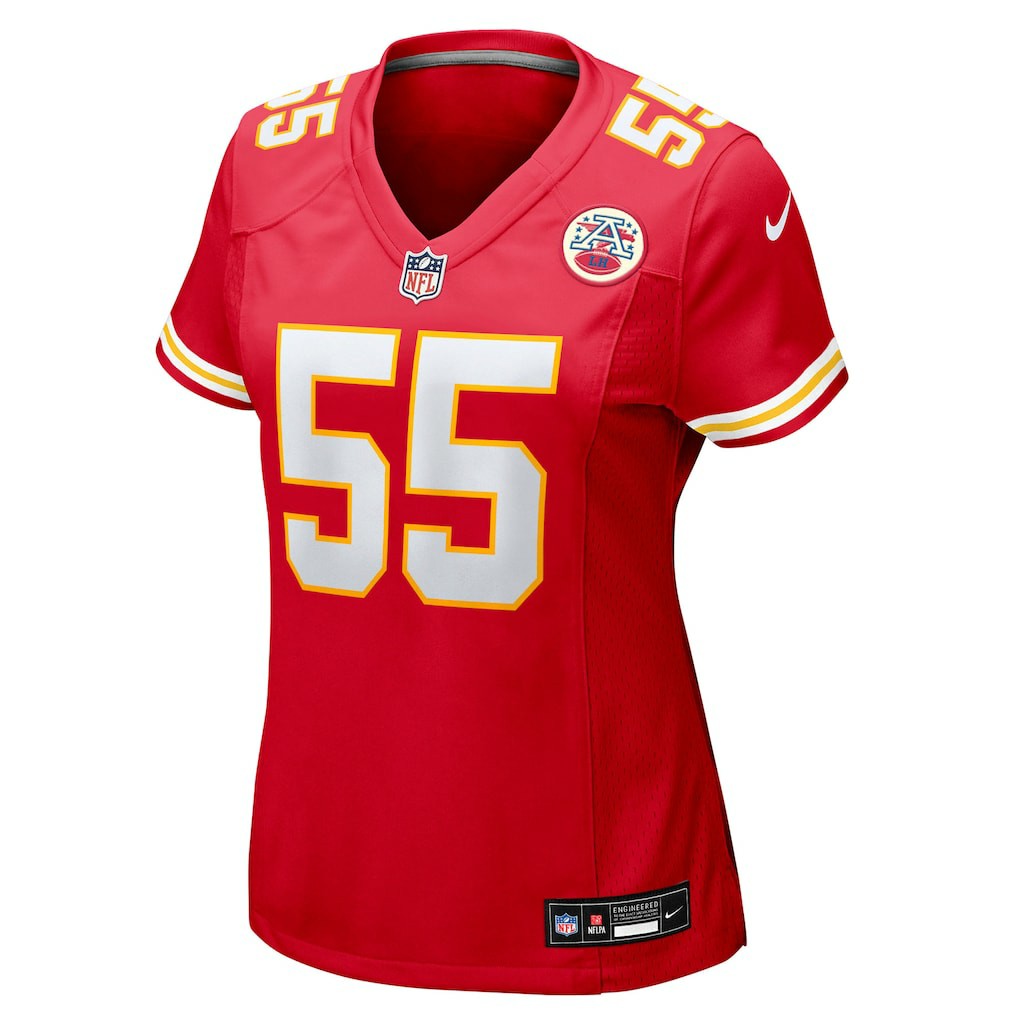Omarr Norman-Lott Kansas City Chiefs Women's Team Game Jersey - Red
