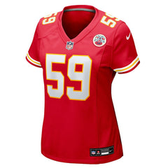Cooper McDonald Kansas City Chiefs Women's Team Game Jersey - Red