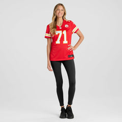 Josh Simmons Kansas City Chiefs Women's Team Game Jersey - Red