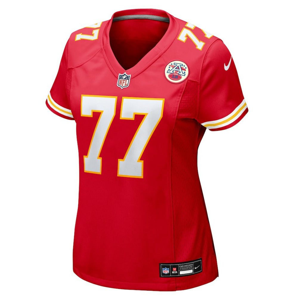 Jaylon Moore Kansas City Chiefs Women's Team Game Jersey - Red