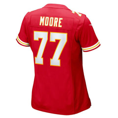 Jaylon Moore Kansas City Chiefs Women's Team Game Jersey - Red