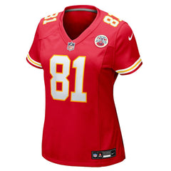 Nikko Remigio Kansas City Chiefs Women's Team Game Jersey - Red