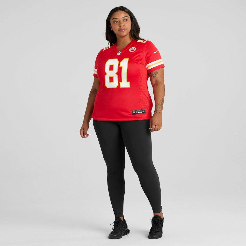 Nikko Remigio Kansas City Chiefs Women's Team Game Jersey - Red