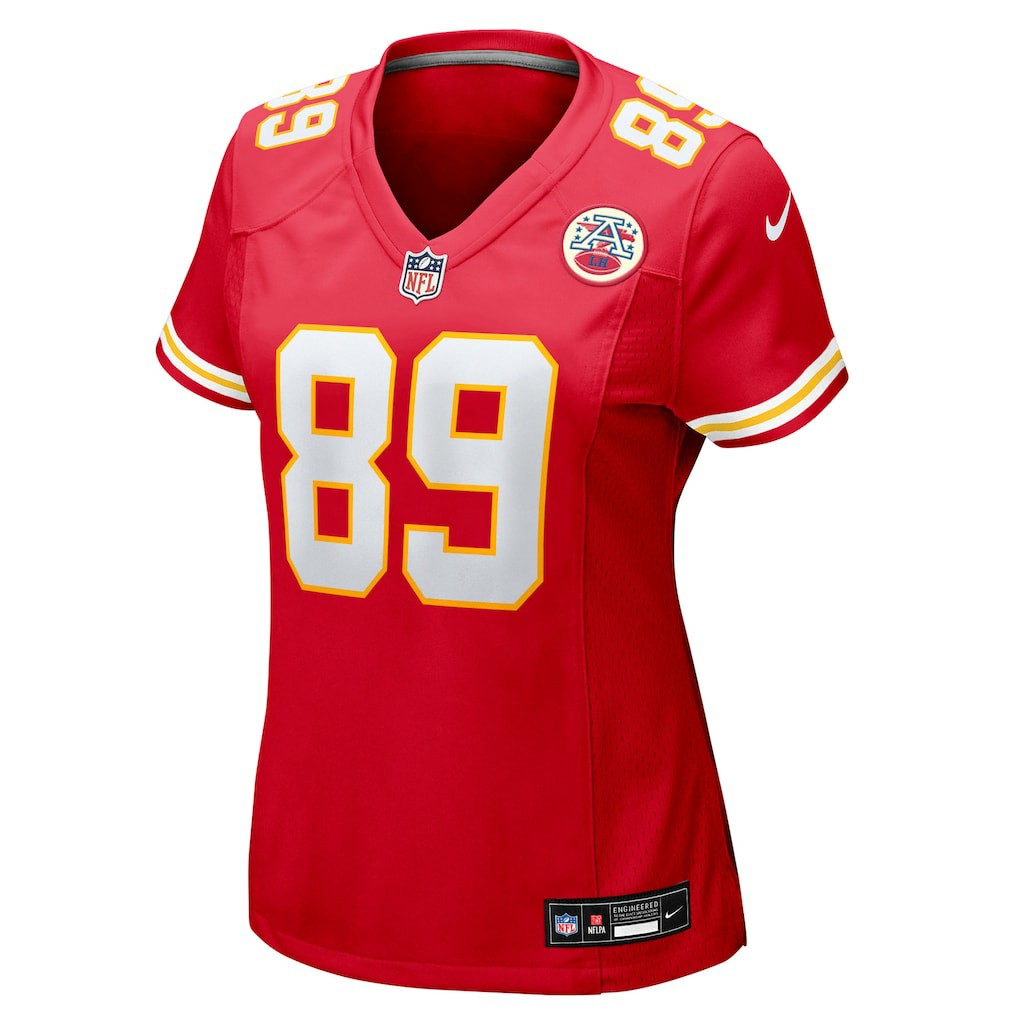 Jason Brownlee Kansas City Chiefs Women's Team Game Jersey - Red