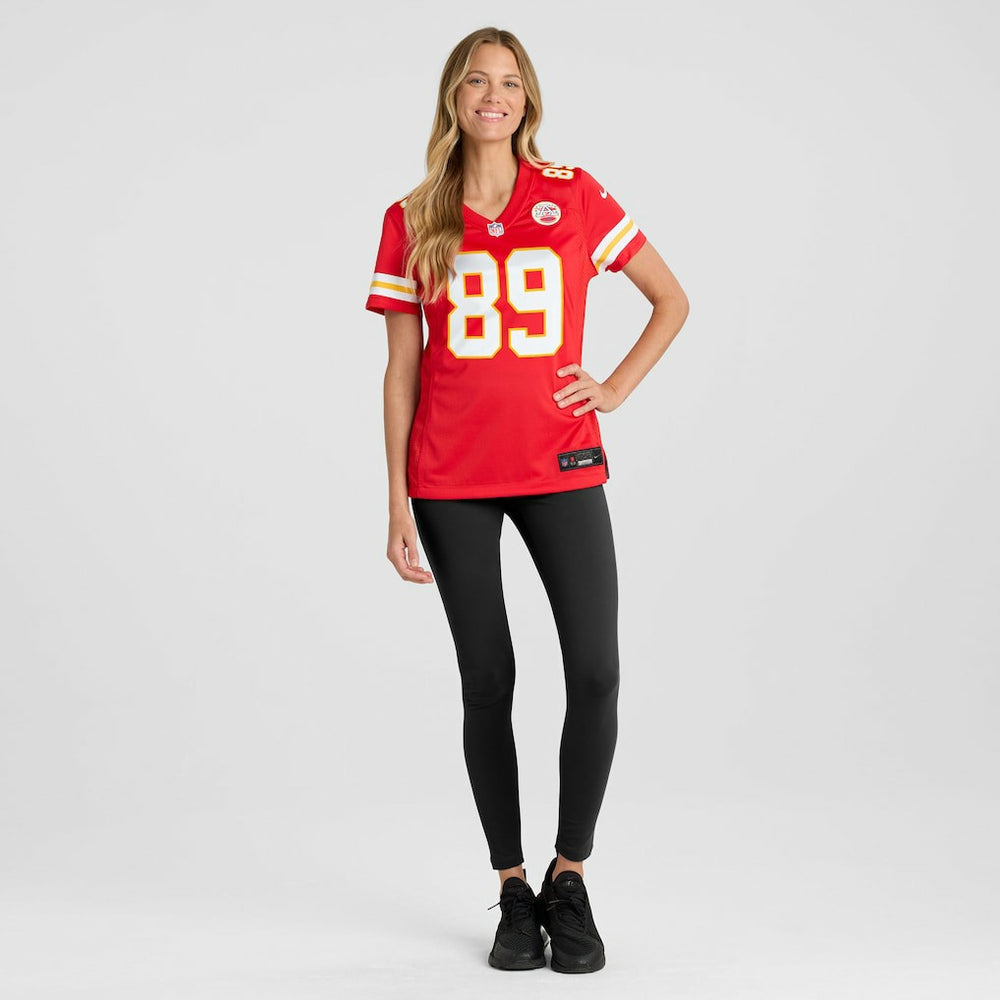 Jason Brownlee Kansas City Chiefs Women's Team Game Jersey - Red