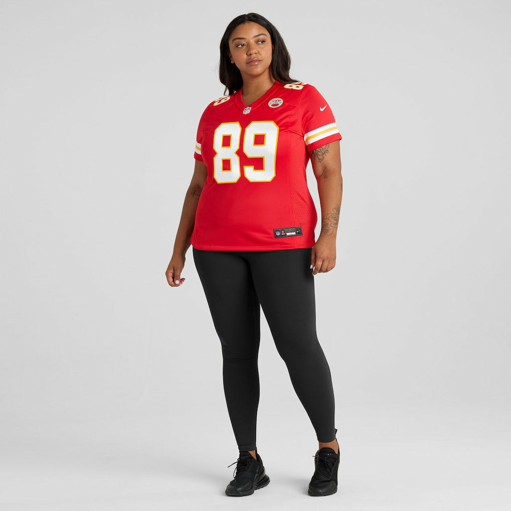 Jason Brownlee Kansas City Chiefs Women's Team Game Jersey - Red