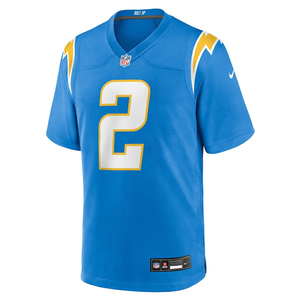 Elijah Molden Los Angeles Chargers Team Game Jersey - Powder Blue