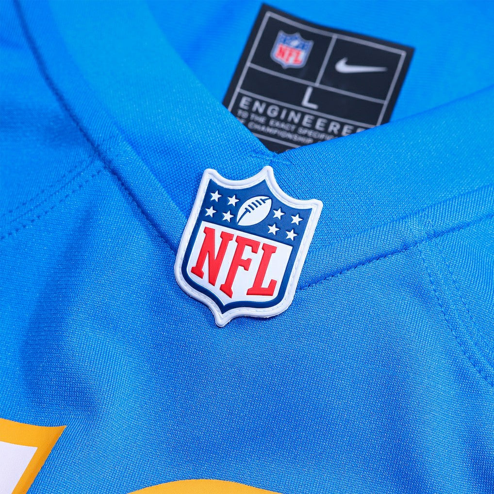 Jordan Oladokun Los Angeles Chargers Team Game Jersey - Powder Blue