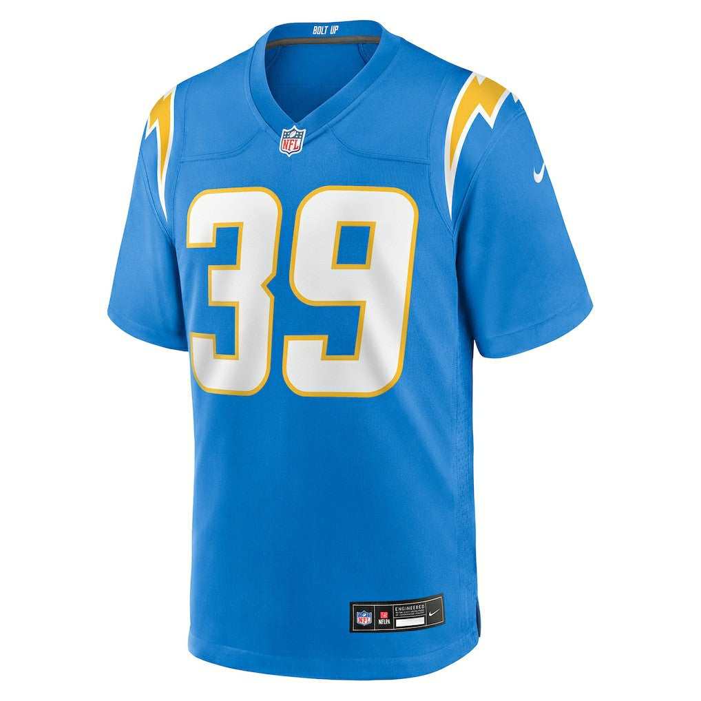 Eric Rogers Los Angeles Chargers Team Game Jersey - Powder Blue