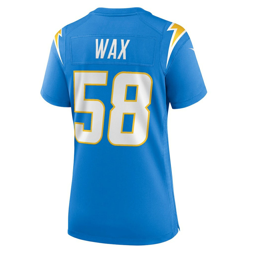 Marlowe Wax Los Angeles Chargers Women's Team Game Jersey - Powder Blue