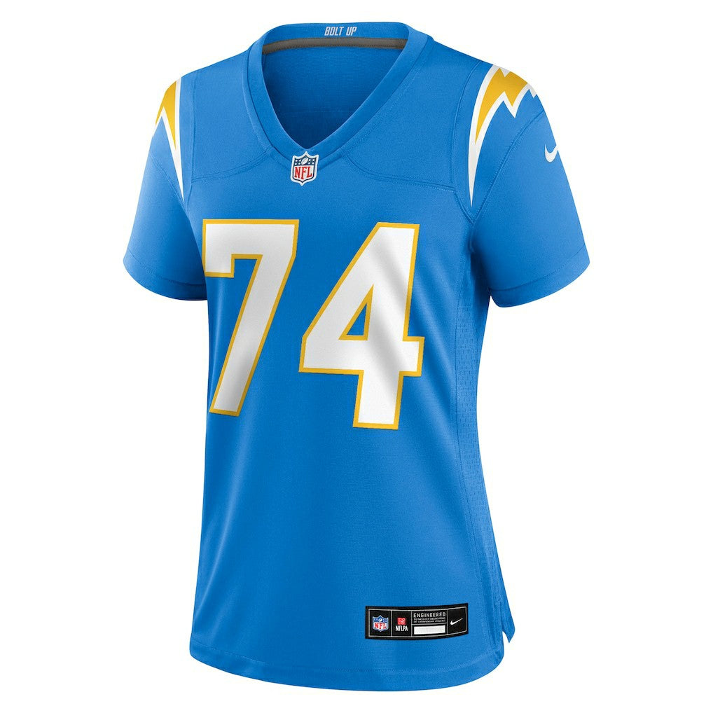 Austin Deculus Los Angeles Chargers Women's Team Game Jersey - Powder Blue