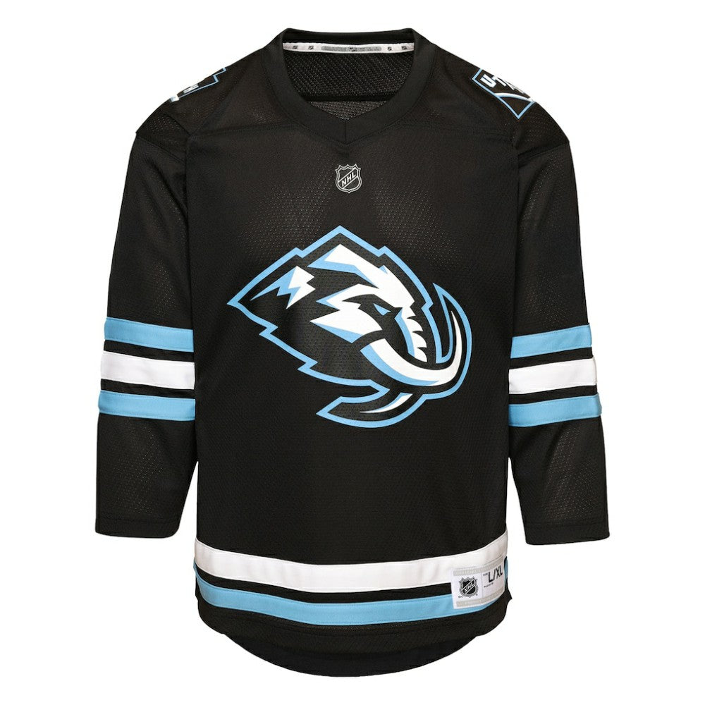 Utah Mammoth Youth Home Replica Custom Jersey Black