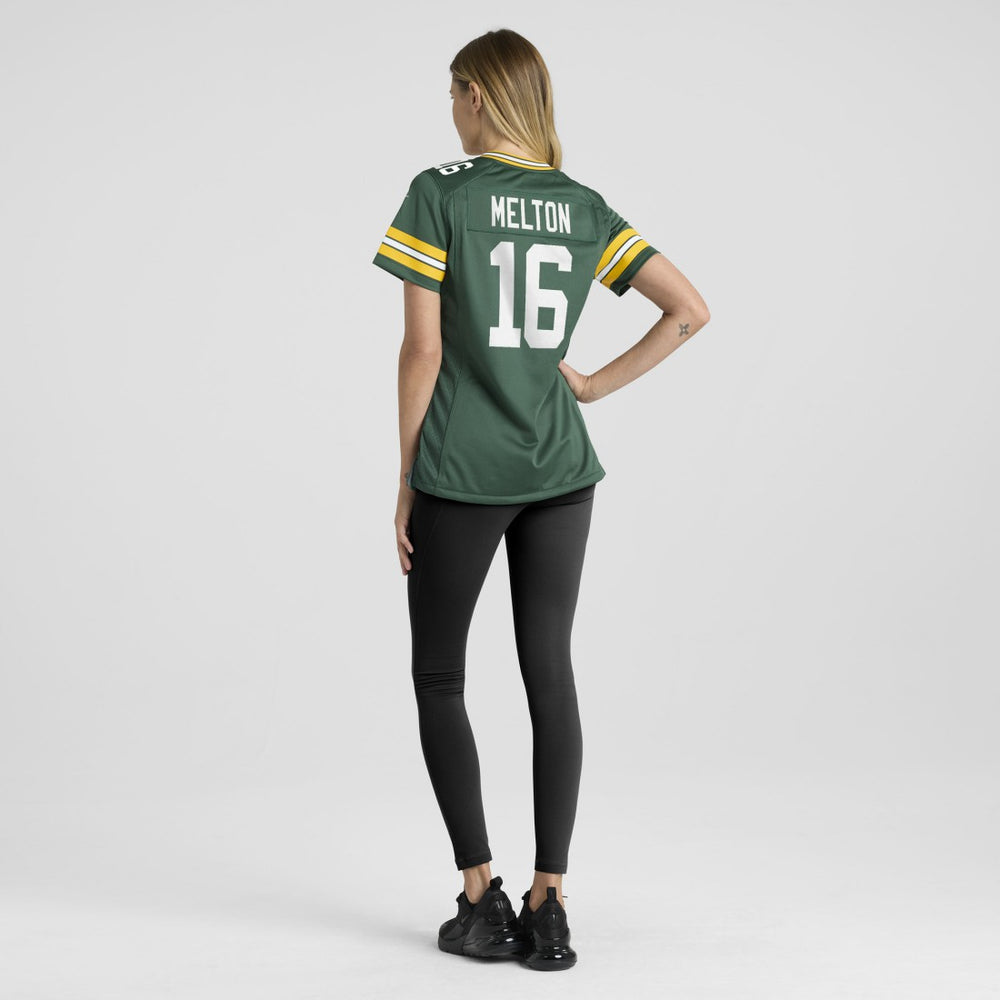 Bo Melton Green Bay Packers Women's Team Game Jersey - Green
