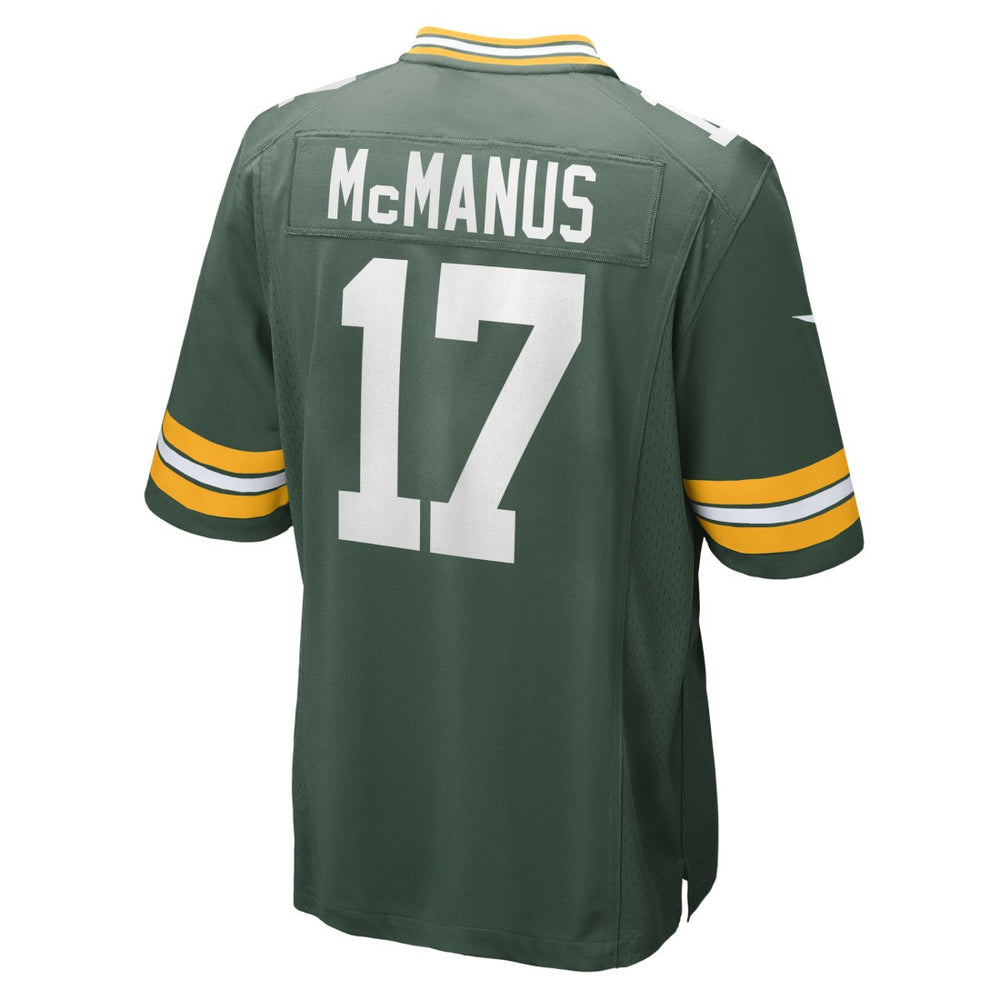 Brandon McManus Green Bay Packers Team Game Jersey - Green
