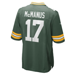 Brandon McManus Green Bay Packers Team Game Jersey - Green