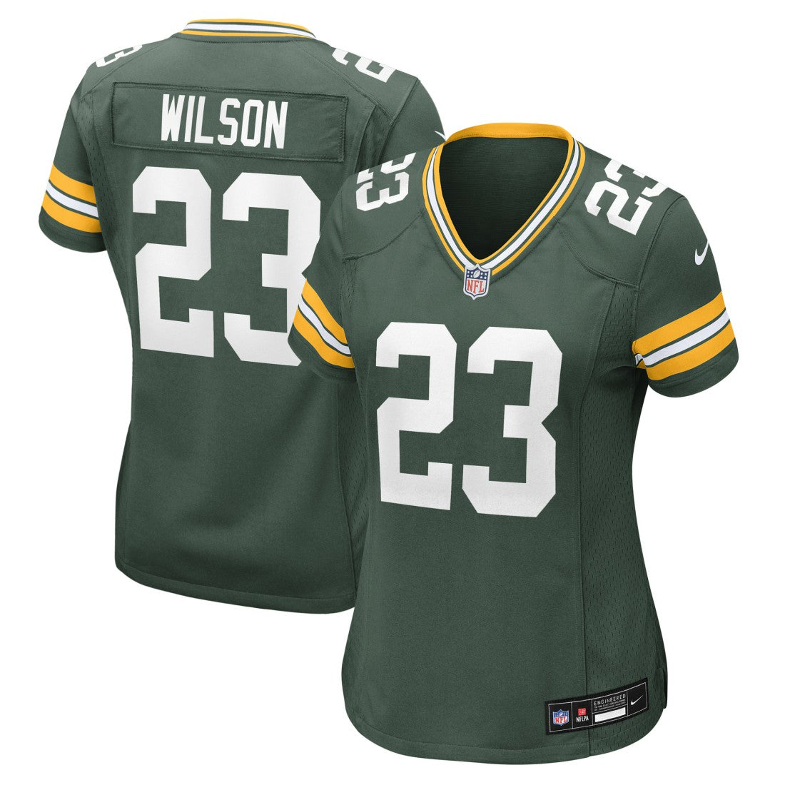 Emanuel Wilson Green Bay Packers Women's Team Game Jersey - Green