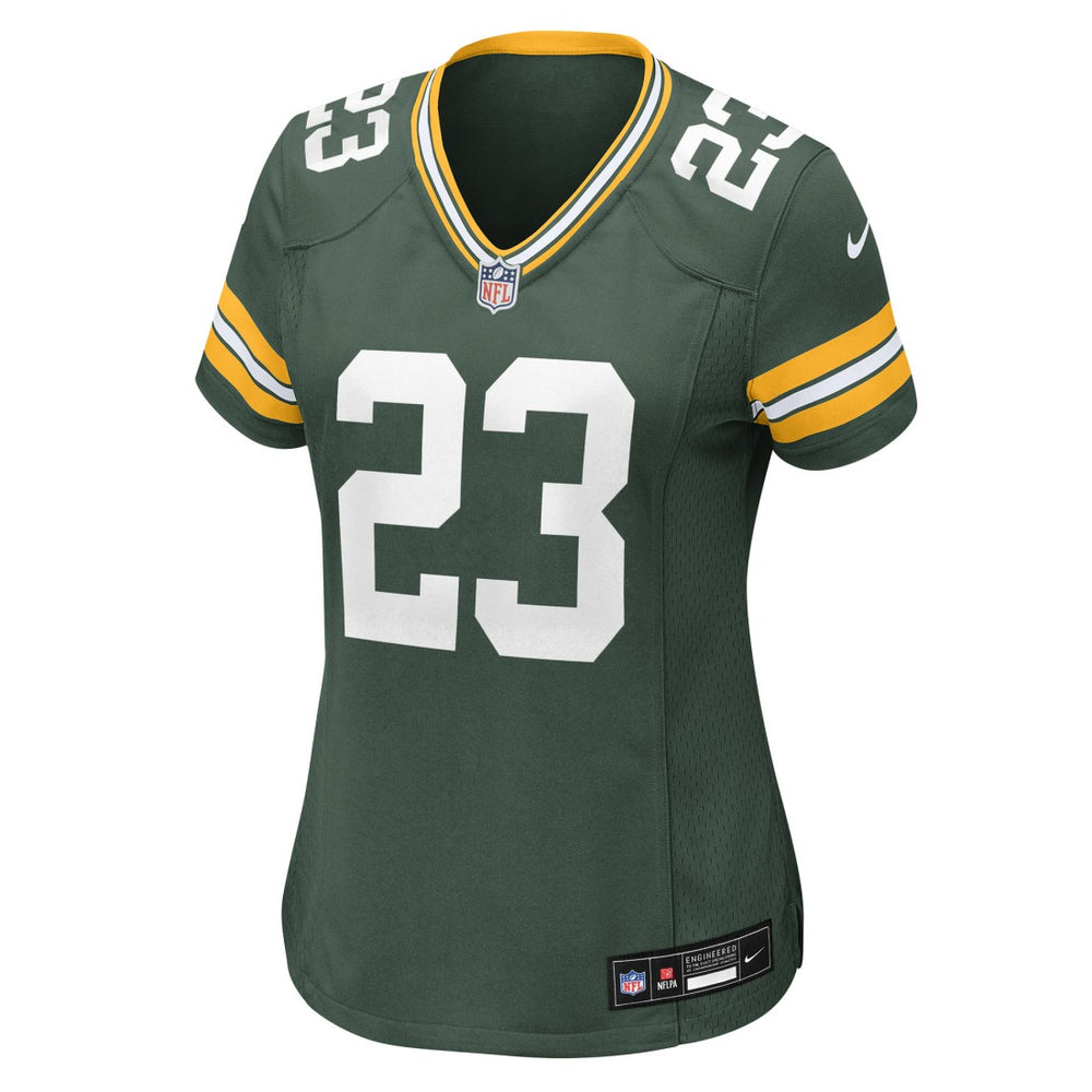 Emanuel Wilson Green Bay Packers Women's Team Game Jersey - Green