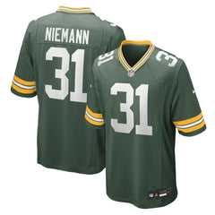 Nick Niemann Green Bay Packers Team Game Jersey - Green