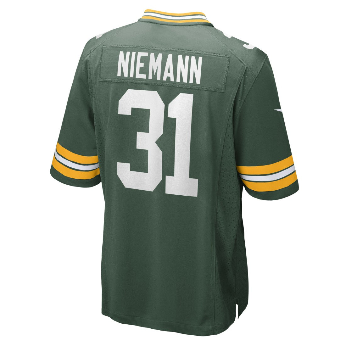 Nick Niemann Green Bay Packers Team Game Jersey - Green