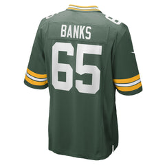 Aaron Banks Green Bay Packers Team Game Jersey - Green