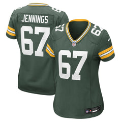 Donovan Jennings Green Bay Packers Women's Team Game Jersey - Green