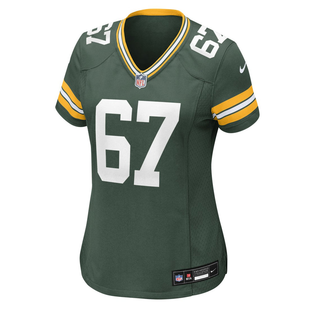Donovan Jennings Green Bay Packers Women's Team Game Jersey - Green