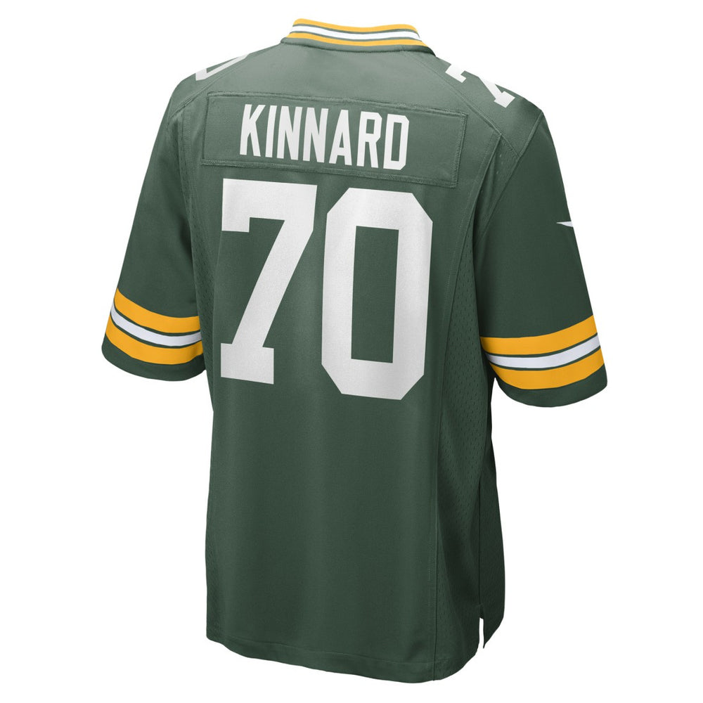 Darian Kinnard Green Bay Packers Team Game Jersey - Green