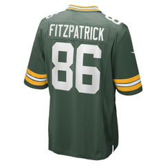 John FitzPatrick Green Bay Packers Team Game Jersey - Green
