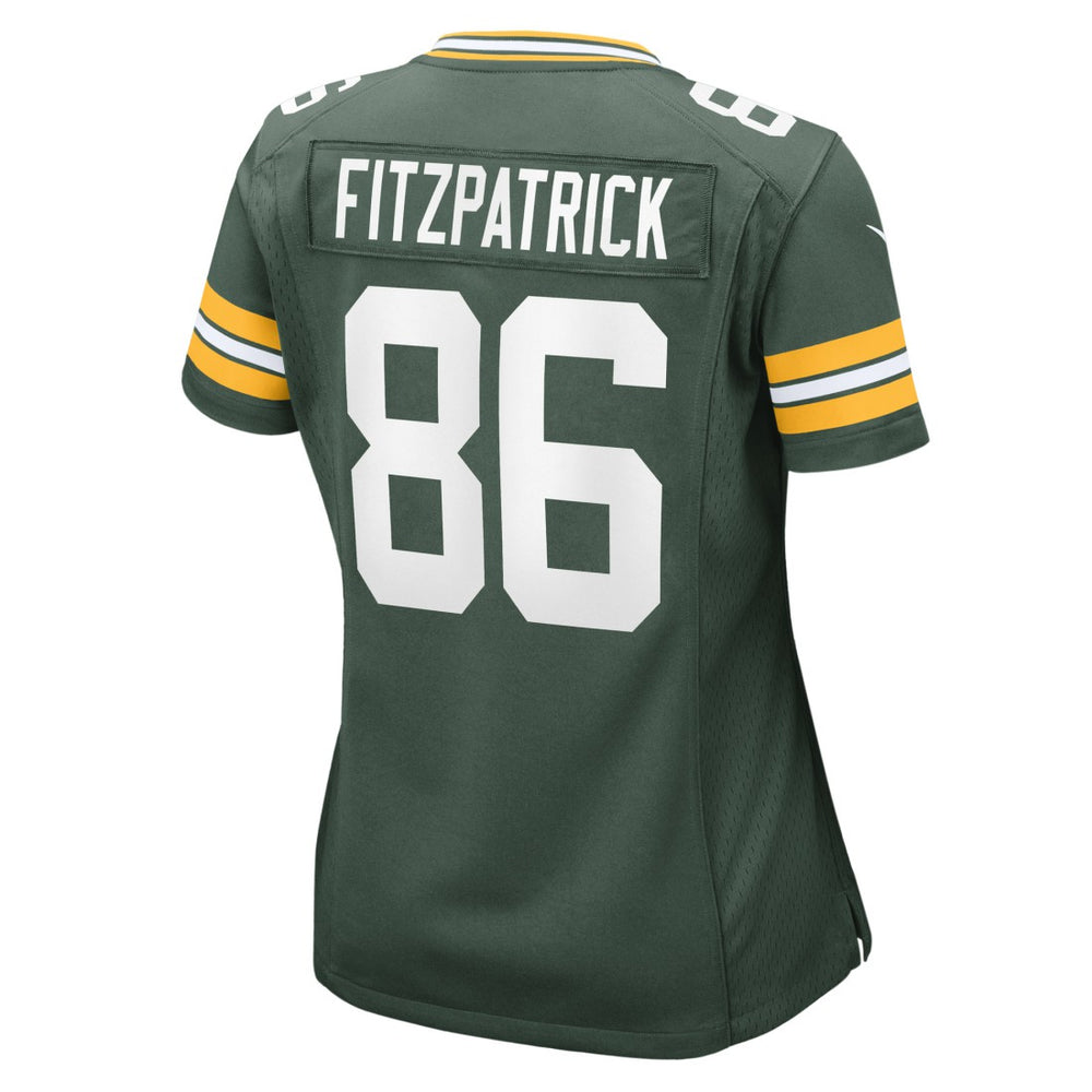 John FitzPatrick Green Bay Packers Women's Team Game Jersey - Green