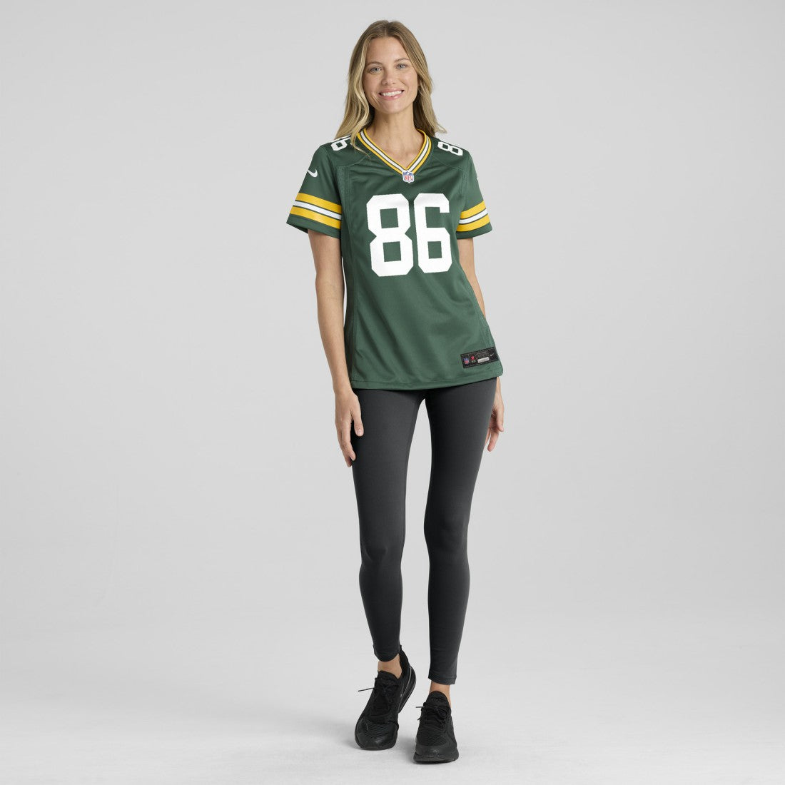 John FitzPatrick Green Bay Packers Women's Team Game Jersey - Green
